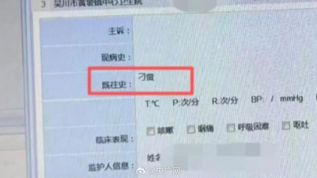 5岁女童电子病历竟写有"刁蛮"二字，当事医生已遭立案调查