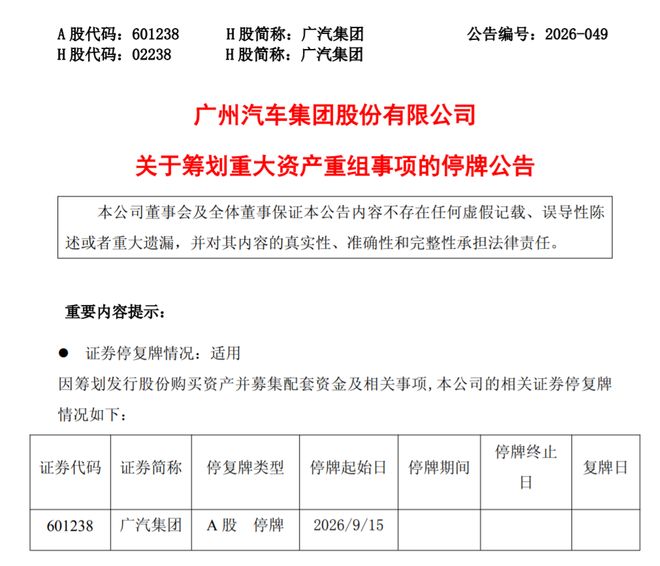 广汽与一汽官宣重组，中国最大汽车集团有望诞生