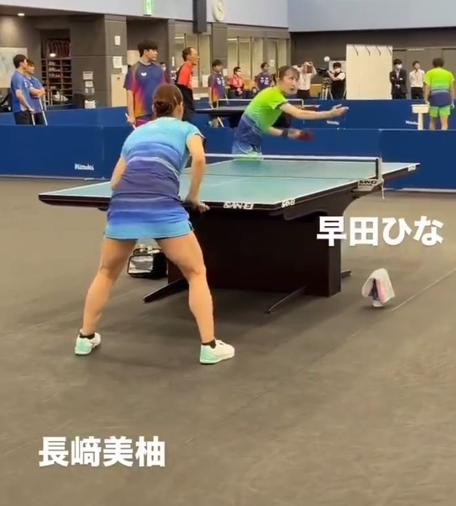 日乒已开启踩场训练！宇田因肩伤治疗缺席 通勤半小时比国乒快2.5小时