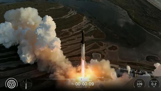 SpaceX星舰首次进入地球轨道 并完成“一箭26星 23:59